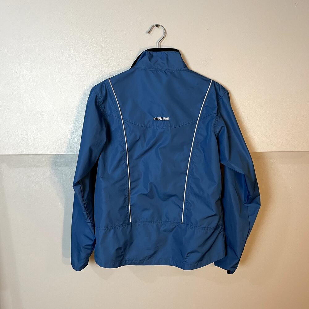 NWOT Pearl Izumi Women's Cycling Jacket Windbreaker Blue Bike Jacket Size Medium - Picture 14 of 16